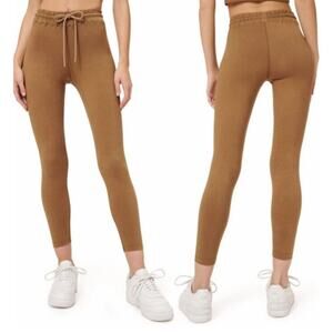 Good American Brown Joggers Size 3 Large Brown